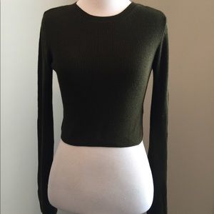 Top shop knit crop top